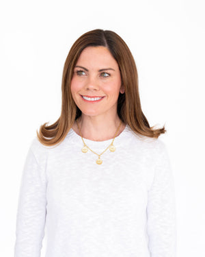 Coin Drop Necklace