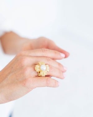 Vintage Cross Cab Ring