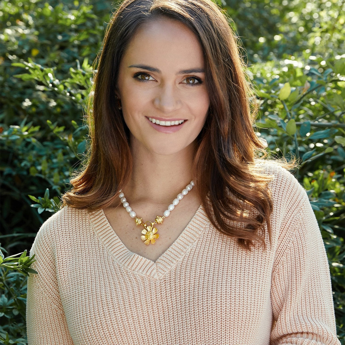 Buttercup Pearl Necklace