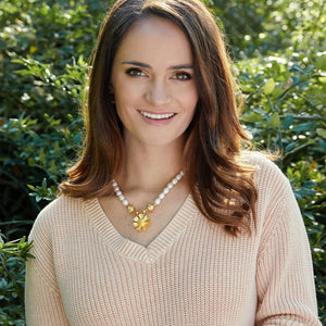 Buttercup Pearl Necklace
