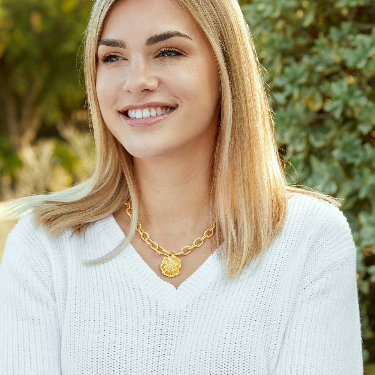 Camellia Chain Necklace