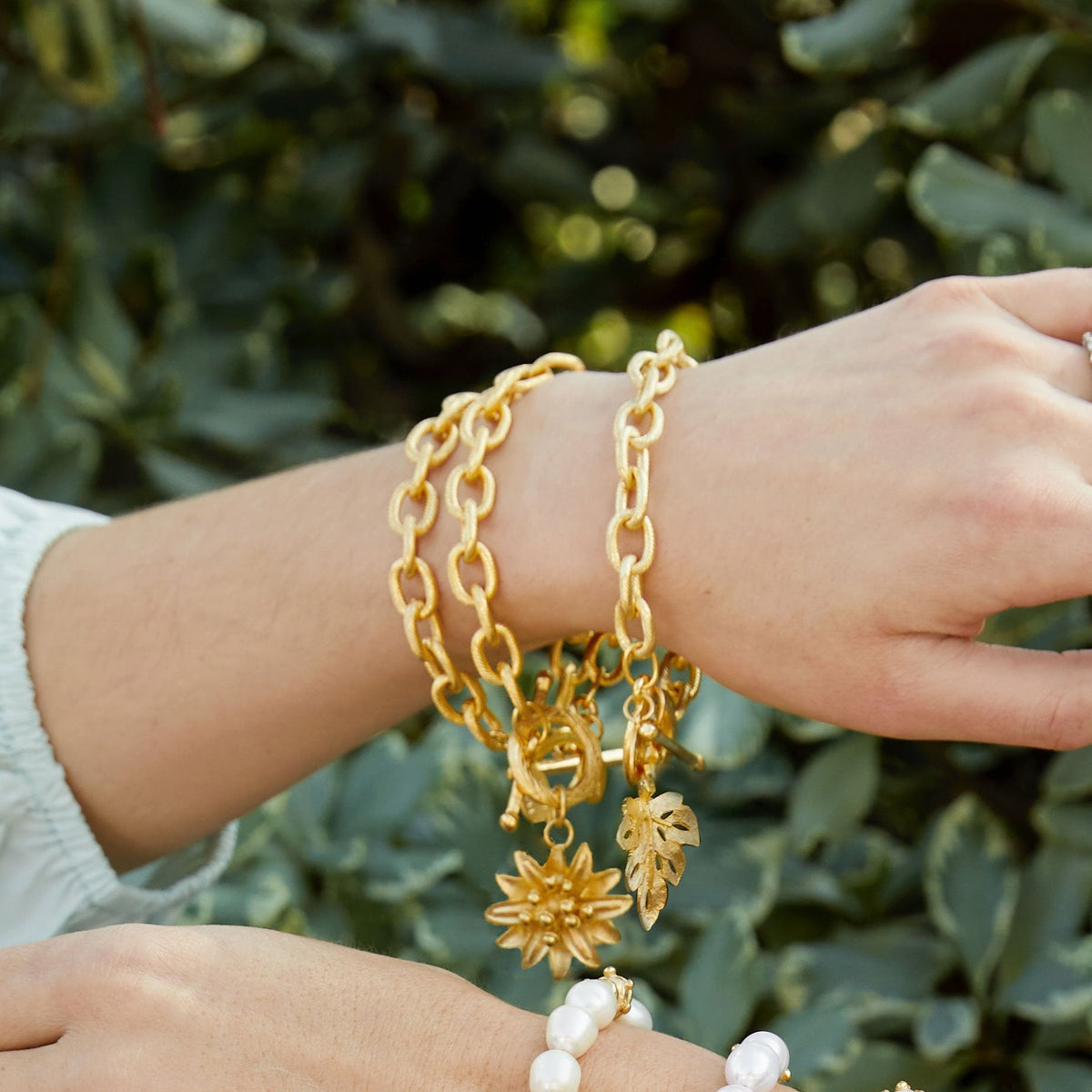 Leaf Chain Bracelet