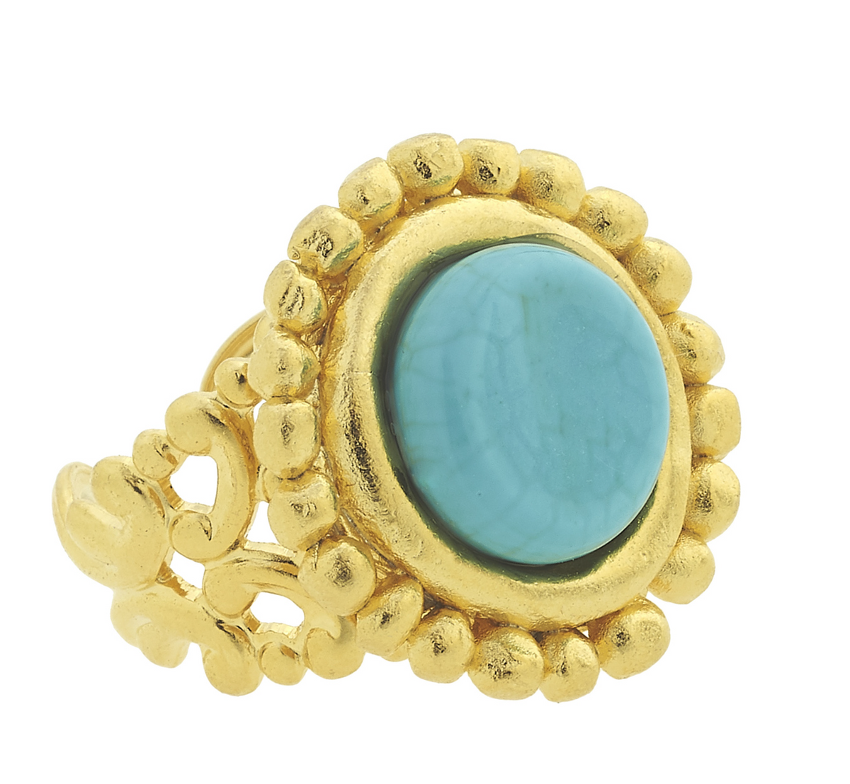 Dotted Turquoise Ring