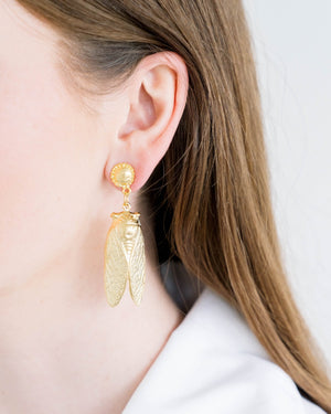 Cicada Earrings