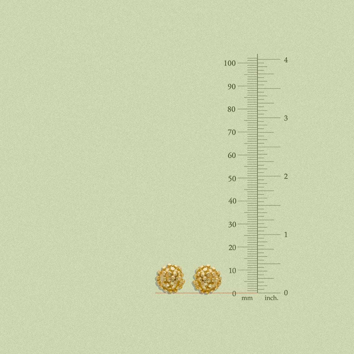 Petite Buttercup Bud Studs