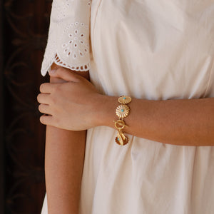 Connie Turquoise Toggle Bracelet