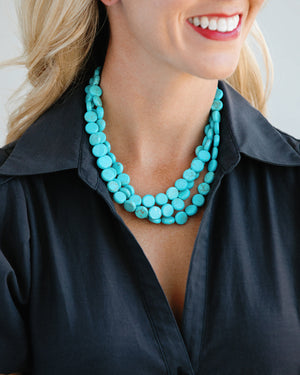 Turquoise Statement Necklace